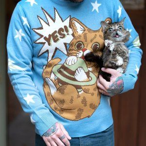 Lil Bub Galaxy Cat Sweater